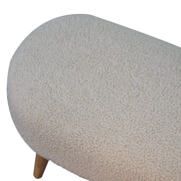 Mensta Boucle Hallway Bench – Cozy & Stylish Seating - Image 6