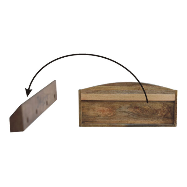 Mensta Rattan Wall-Mounted Shelf – Natural & Stylish Storage - Image 6