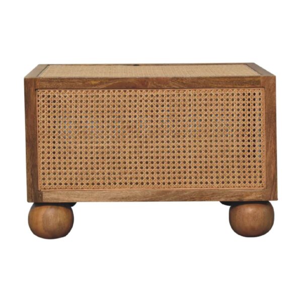 mensta Compact Small Rattan Coffee Table – Lightweight & Stylish - Image 6
